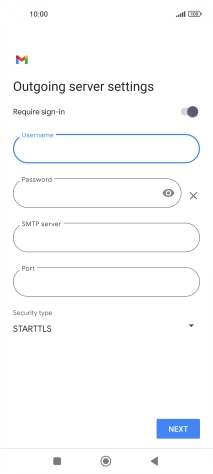 Press the field below 