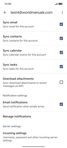 Press the field next to Press the field next to
