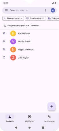 Press Fix & manage. Press Fix & manage.