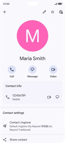 Slide your finger upwards starting from the bottom of the screen to return to the home screen.