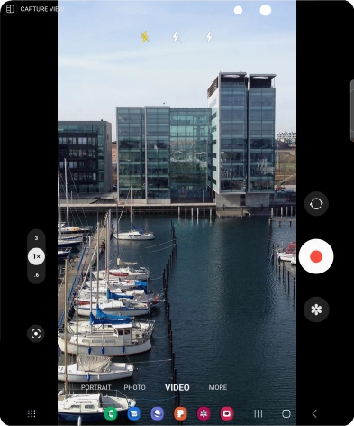 Press the required setting.