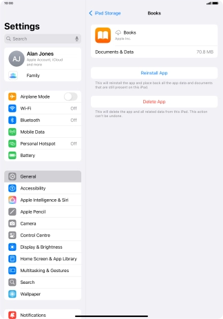 Slide your finger upwards starting from the bottom of the screen to return to the home screen.