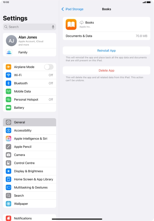 Slide your finger upwards starting from the bottom of the screen to return to the home screen.