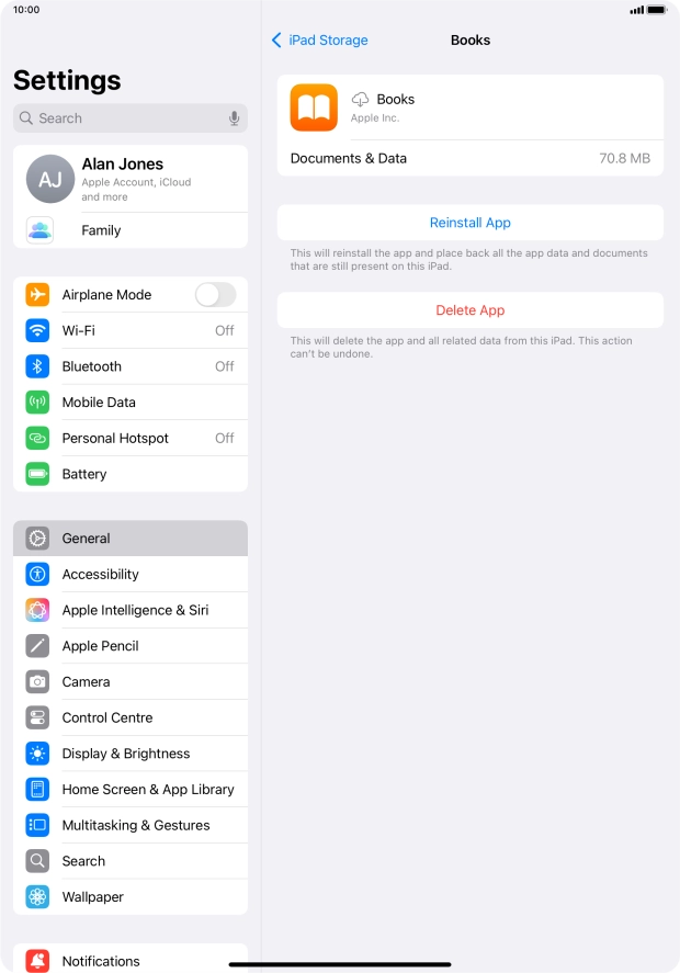 Slide your finger upwards starting from the bottom of the screen to return to the home screen.