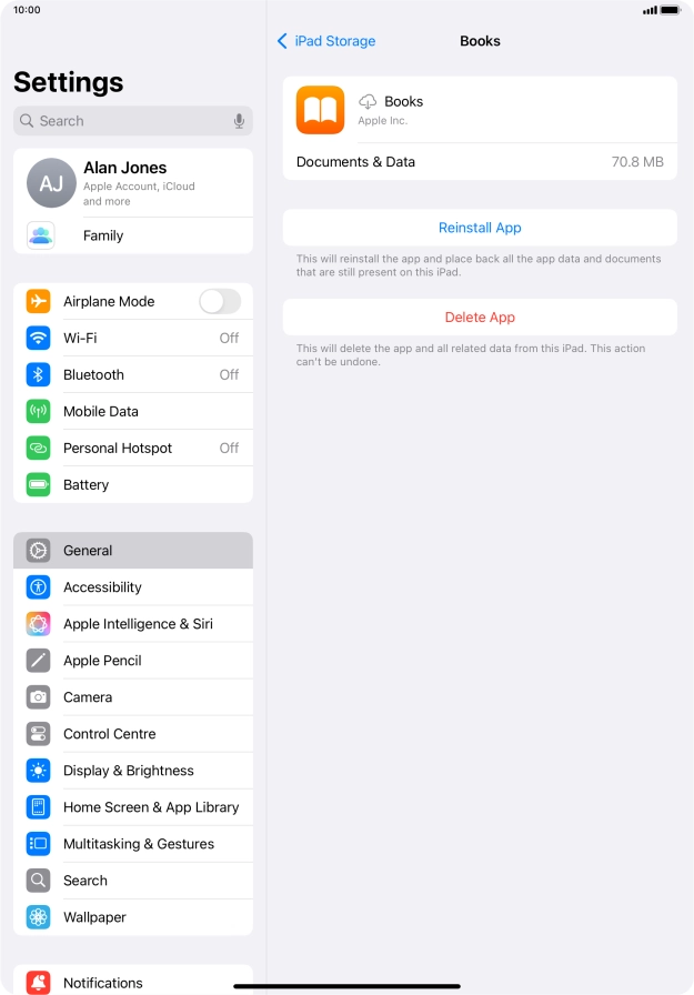 Slide your finger upwards starting from the bottom of the screen to return to the home screen.