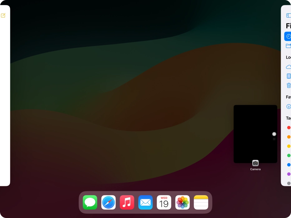 Press anywhere on the screen.