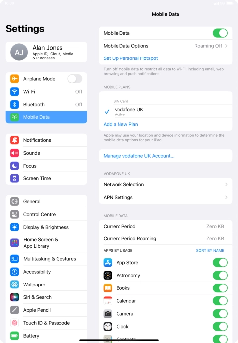Press Manage Account....