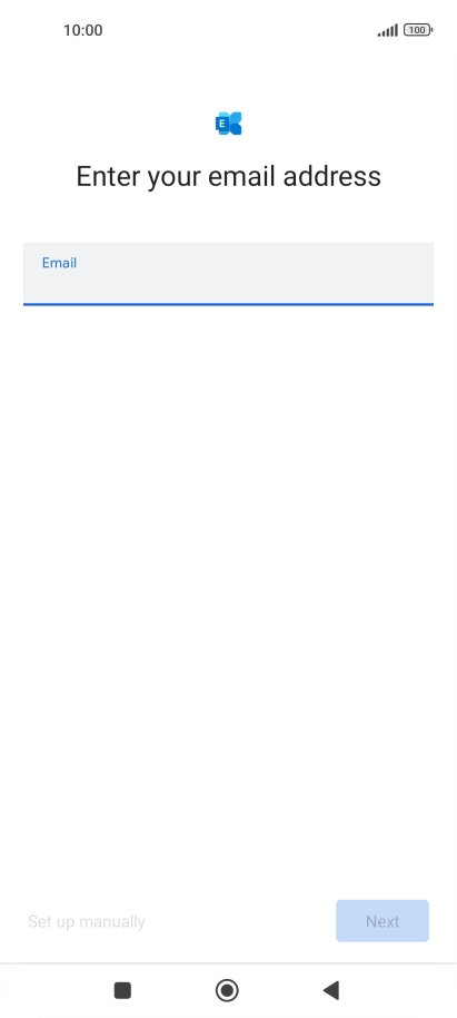 Press the field below 