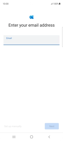Press the field below 