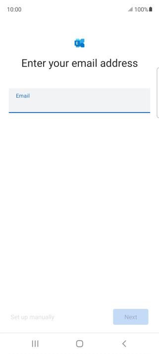 Press the field below 