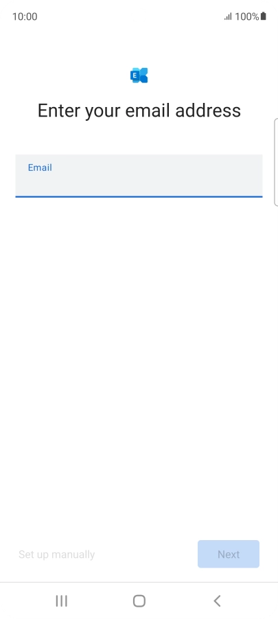 Press the field below 
