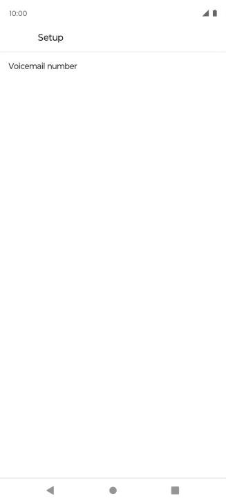 Press Voicemail number. Press Voicemail number.