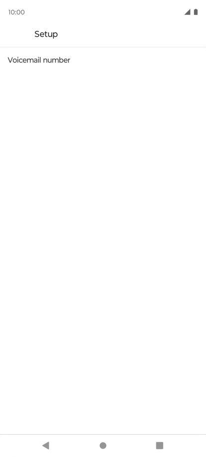 Press Voicemail number. Press Voicemail number.