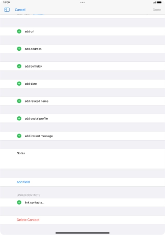 Press link contacts....