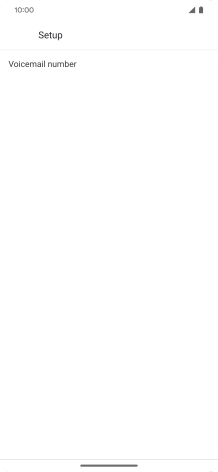 Press Voicemail number.