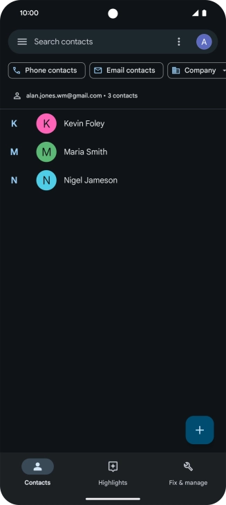 Slide your finger upwards starting from the bottom of the screen to return to the home screen.