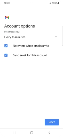 Press the drop down list below 