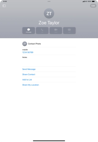 Slide your finger upwards starting from the bottom of the screen to return to the home screen.