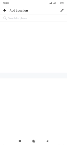 Press the search field and key in the required search word.