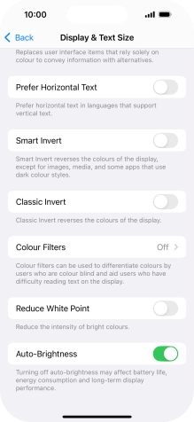 Press the indicator next to Press the indicator next to