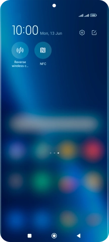 Press NFC to turn the function on or off.