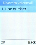 Select Line number.