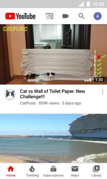 Press the upload icon.