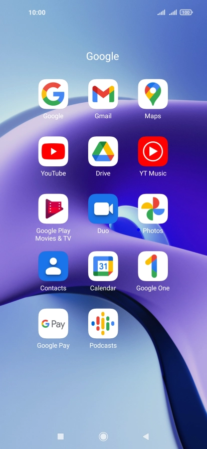 Press Gmail. Press Gmail.