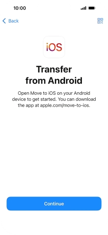 To transfer content to your phone, you need to install the app 