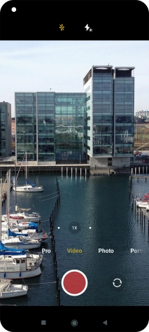 Press the required setting.