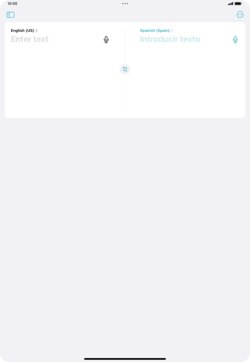 Press the first drop down list.