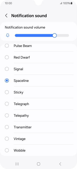 Press the required message tones to hear them. Press the required message tones to hear them.