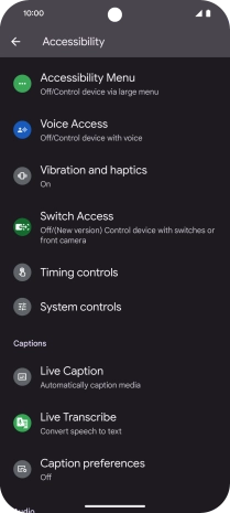 Press the required category below 