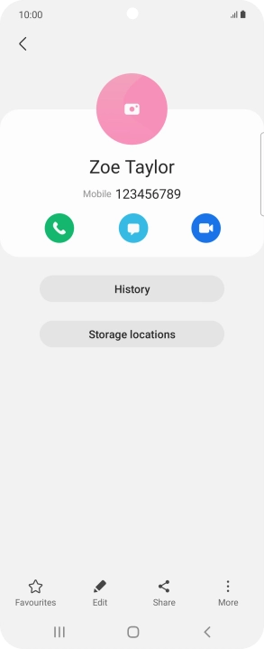 Press the Home key to return to the home screen. Press the Home key to return to the home screen.