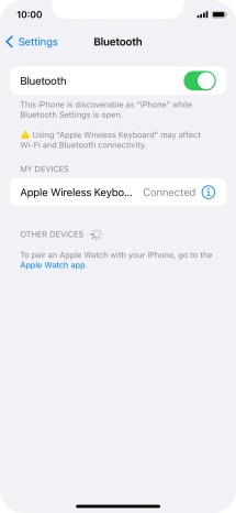 Slide your finger upwards starting from the bottom of the screen to return to the home screen.