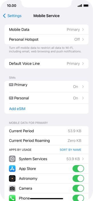 Slide your finger upwards starting from the bottom of the screen to return to the home screen.