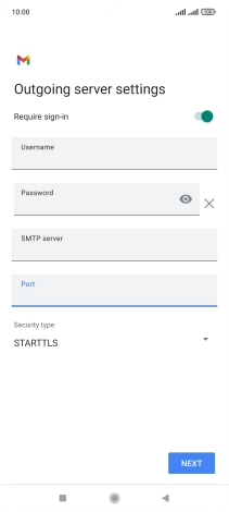 Press the drop down list below 