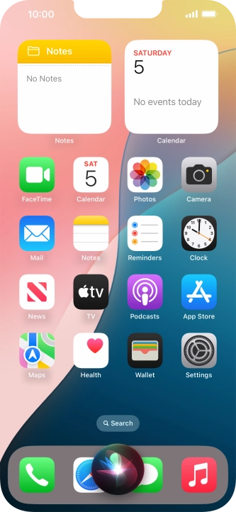 Say, in your own words, what you would like your phone to do, e.g.: CAMERA, CALL [contact], SEARCH THE WEB FOR [information].