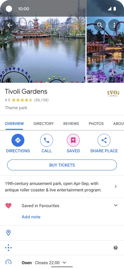 Press DIRECTIONS. Press DIRECTIONS.