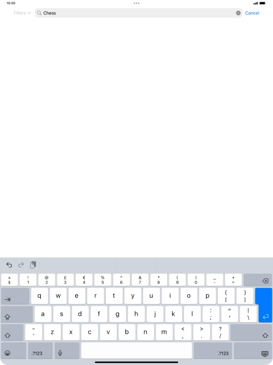 Key in the name or subject of the required app and press enter. Key in the name or subject of the required app and press enter.