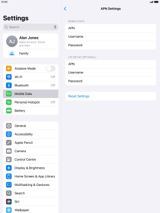 Press APN and key in wap.vodafone.co.uk. Press APN and key in wap.vodafone.co.uk.