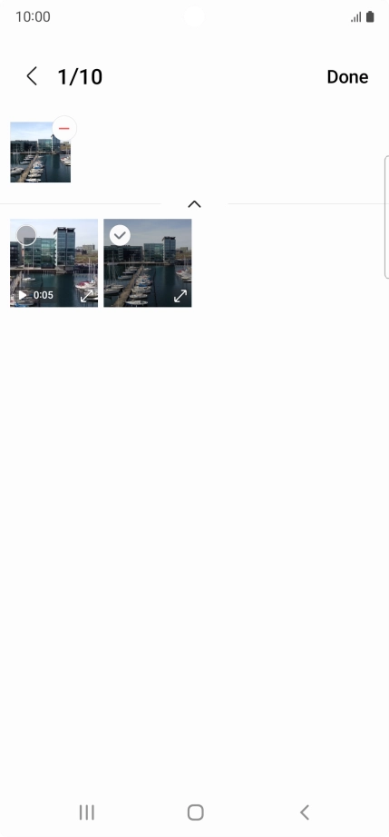 Press Done. Press Done.