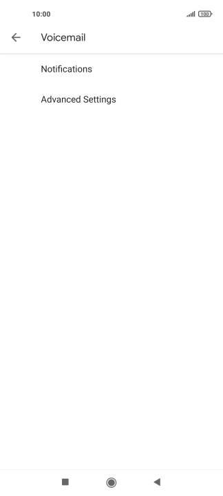 Press Advanced Settings.