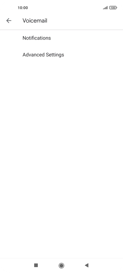 Press Advanced Settings.