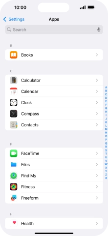 Press FaceTime. Press FaceTime.