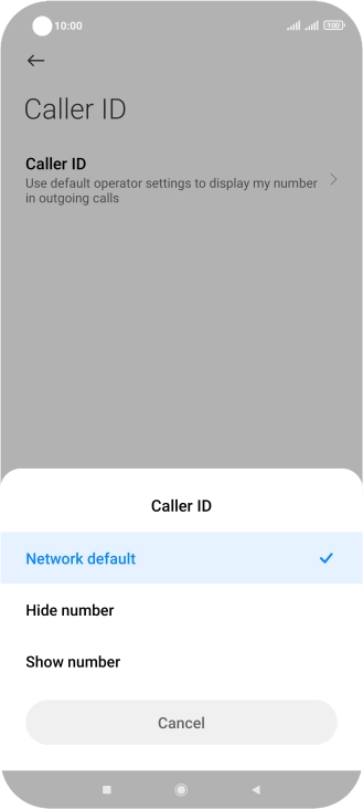 Press Show number to turn on caller identification. Press Show number to turn on caller identification.