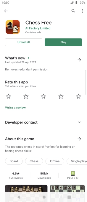 Press Uninstall. Press Uninstall.