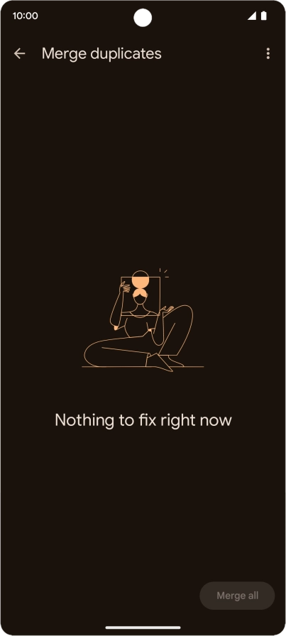 Slide your finger upwards starting from the bottom of the screen to return to the home screen.