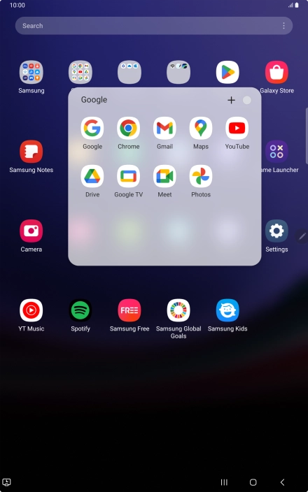 Press Gmail. Press Gmail.