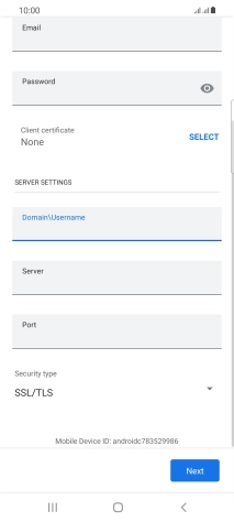 Press the field below Press the field below